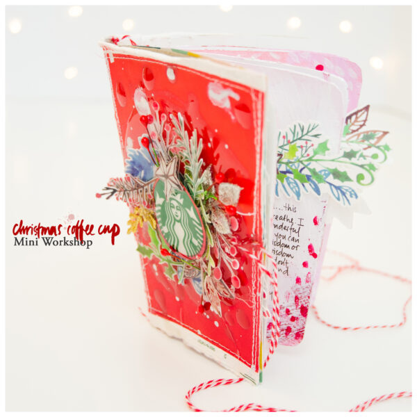 Mini Workshop: Christmas Coffee Cup Album