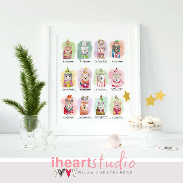 12 Bears Of Christmas - Image 2