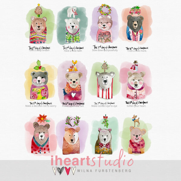 12 Bears Of Christmas - Image 6