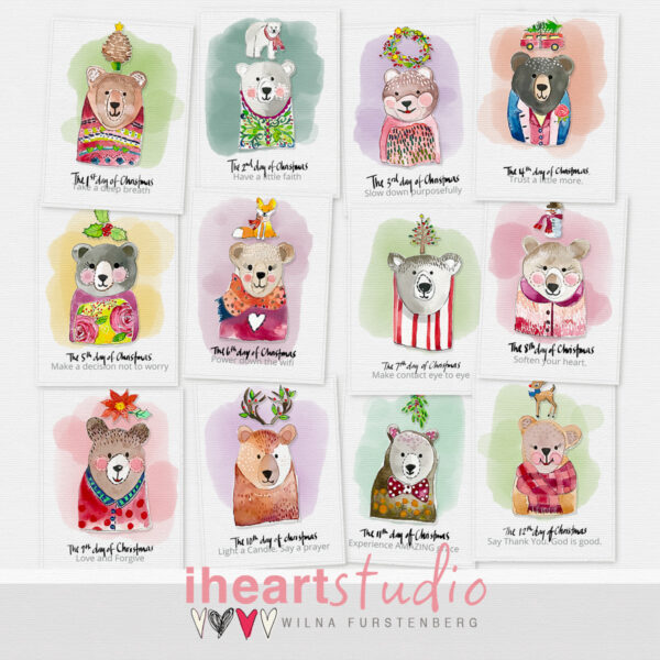 12 Bears Of Christmas - Image 4